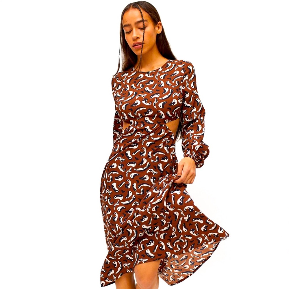 Daisy street Adele midi dress